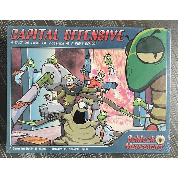 Capital Offensive by Kevin G. Nunn 2012 Living World Games, New and Sealed - Picture 1 of 7